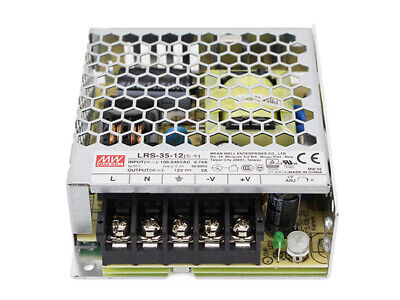 Alimentatore MeanWell CV 35W 3A LRS-35-12 Trasformatore Da AC 220V A DC 12V Per