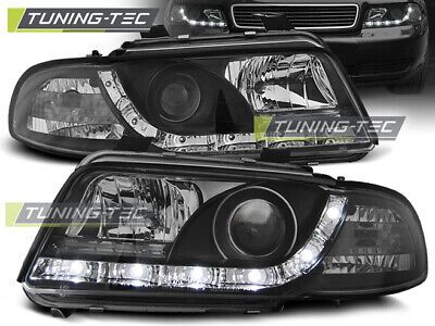 HEADLIGHTS DAYLIGHT BLACK fits A4 11.94-12.98