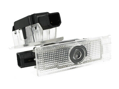 Kit Luci Led Logo Proiettori Auto Portiere Per 500X 500L Punto EVO Bravo M