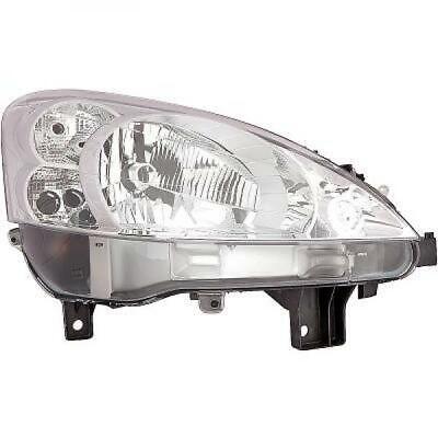 Faro anteriore dx PARTNER 08-04/12 DEPO/H4 con motor reg el 6206K4