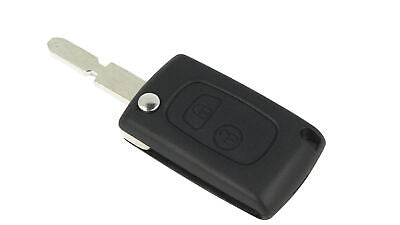 Guscio Chiave Telecomando 2 Tasti Con Lama NE78 Batteria Su Circuito Senza