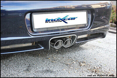 CAYMAN 3.4 S (295CV) 2005-2009 Posteriore con uscita centrale 2 x diam.