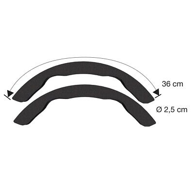 Coprivolante nero antiscivolo universale per volanti diametro 35-40 cm