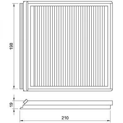 Filtro abitacolo antipolline BERLINGO JUMPY/Xantia PARTNER