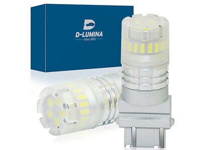 COPPIA LAMPADI Lampade Led T25 3157 3156 Canbus Bianco 12V No Polarita IP67 360°
