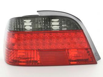 Coppia Fari Fanali Posteriori Tuning LED serie 3 Touring (E46) 99-05, rosso/