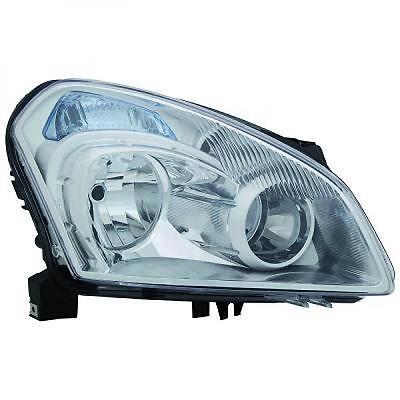 Faro fanale anteriore Sinistro QASHQAI 07-04.10 H7+H7 con motorino reg el