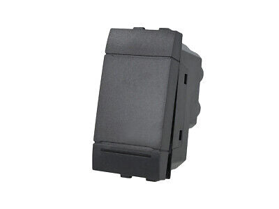 ETTROIT Invertitore 1P 16A Unipolare Colore Nero Compatibile Con Bticino Living