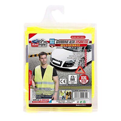 Gilet Catarifrangente di Sicurezza Giubbotto Riflettente ad Alta
