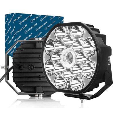 Faro Led Fuoristrada Rotondo 8,5'' 160W 16000LM + Frecce Arancione 10W 12V 24V