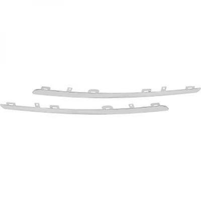 Coppia Listelli profili modanature cromati SCENIC 16- dx e sx Griglia radiatore