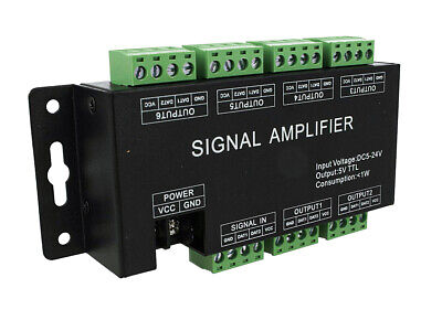 Amplificatore Segnale SPI Dream Color Signal Amplifier 6 Canali Per Bobina Led