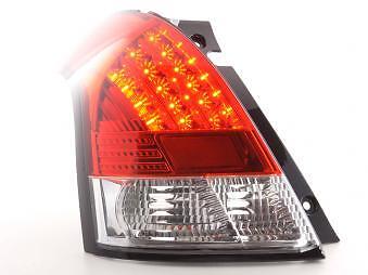 Coppia Fari Fanali Posteriori Tuning LED Swift (MZ) 05-, Rossi