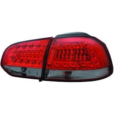 Coppia fari fanali posteriori TUNING GOLF VI 2008 > 2012 berlina LED fum