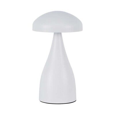 Lampada LED da Tavolo 1W con Batteria 1800mAh Ricaricabile USB C Colore Bianco