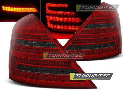 FANALI POSTERIORI A LED ROSSO FUMO per W221 S-KLASA 05-09