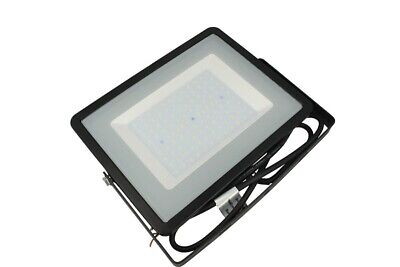 Faro Led Flood Light 200W IP65 Bianco Neutro Super Slim 56mm Carcassa Nera