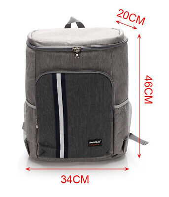 Borsa Zaino Frigo 30L Termica Porta Pranzo Misura 34X20X46cm <ul><li>Materiale