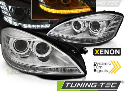FARI ALLO XENO DAYLIGHT CHROME SEQ per MERCEDES W221 05-09