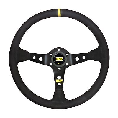 CORSICA 330 Volante a calice in pelle scamosciata nera, 3 razze scoperte