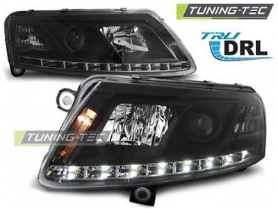 Faro Fanale Tuning  A6 C6 04.04-08 DRU Nero H7
