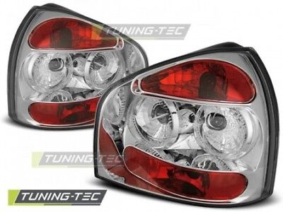 Coppia Set Fari Fanali Posteriori Tuning A3 8L 08.96-08.00 Cromato