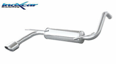 107 1.0 12V 68cv) 2005-- Posteriore con uscita singola ovale 120x80 mm