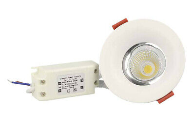 Faretto Led Da Incasso 10W Bianco Caldo 3000K 90mm 60 Gradi
