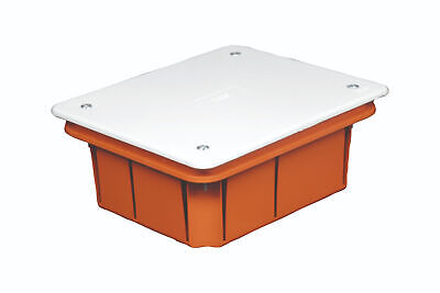 Cassetta Di Derivazione Da Incasso Muro IP40 Con Coperchio e Viti 119X96X45mm