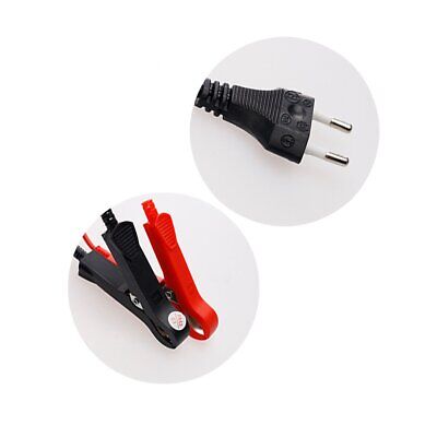Caricabatterie per Auto 12V 6A Ricarica Batteria Moto 4Ah-100Ah Schermo LCD