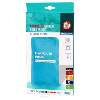 Cuscinetto Termico Gel Caldo Freddo Modello Rettangolare per la Terapia del