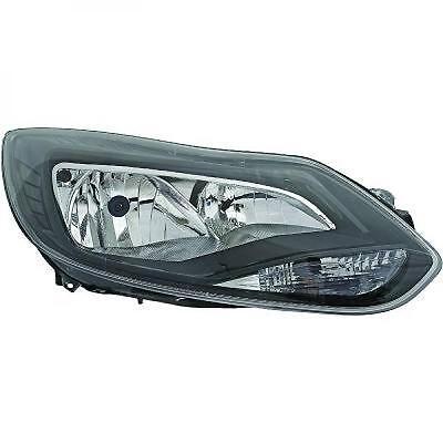 Faro fanale anteriore Sinistro FOCUS, 11- nero TYC, H7/H1 con motorino