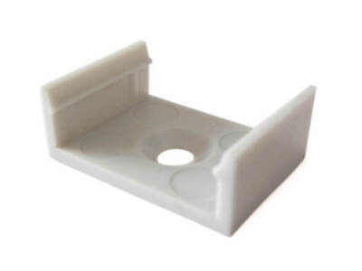 Clip Guida Gancio PC Per Fissaggio a Muro Del Profilo Barra Alluminio Standard