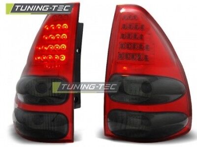 Faro Fanale Tuning LAND CRUISER 120 03-09 Fume' Rosso LED