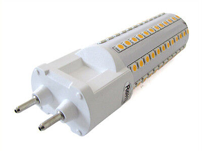 Lampada LED Attacco G12 10W = 105W Bianco Caldo 360 Gradi 108 SMD 2835 220V