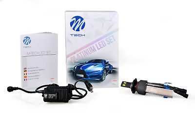 KIT SET Conversione Fanali Fari COPPIA LAMPADE H7 40W LED CREE 5200LM 5700K
