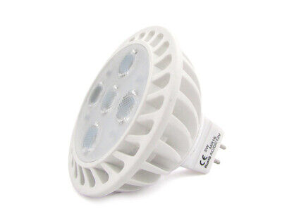 Lampadina LED Dicroica MR16 GU5.3 AC/DC 12V 5W=40W Bianco Naturale 45 Gradi 5