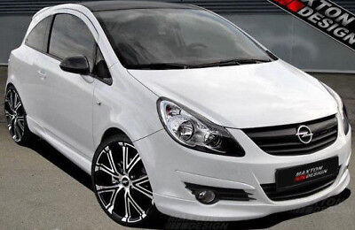 Corsa D PREFACE 06-11 Sottoparaurti Spoiler Anteriore Diffusore Tuning ABS