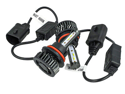 Kit Full Led Cob HB5 9007 HB1 9004 26W Reale 12V Con Ventola Raffreddamento