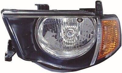 Faro anteriore dx L200 06-10 arancio H4 Club doppia cabina