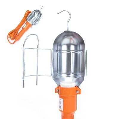 Lampada da Lavoro con Interruttore per Lampade E27 (Non Incluso) Max 60W, Cavo