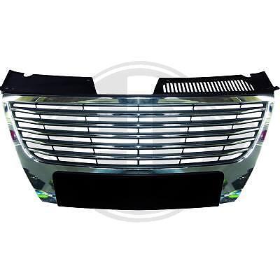 Calandra Griglia Mascherina TUNING PASSAT 3C 05-10 NERO/CROMO senza logo/fori
