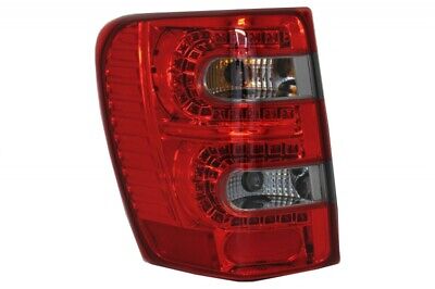 Fanali posteriori LED adatti per Grand Cherokee (1999-05.2005) Rosso Fumè