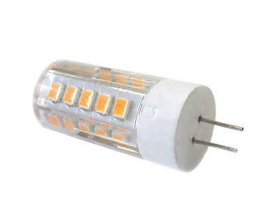 Lampadina LED Bispina G4 DC AC 12V 4W 360 Gradi Bianco Caldo Con 33 Smd 2835