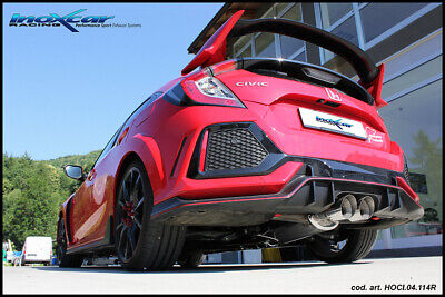 CIVIC TYPE-R 2.0I (320CV) 2017-- Posteriore con uscita centrale 3 x diam.