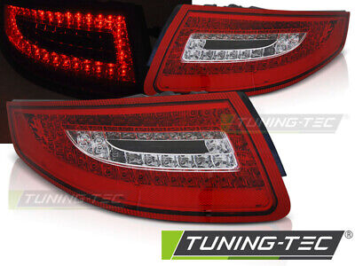 Coppia Fanali TUning FARI POSTERIORI LED 911 997 04-09 ROSSO BIANCO LED
