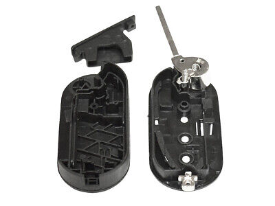 Guscio Chiave Telecomando 3 Tasti Con Lama SIP22 Batteria In Custodia Senza