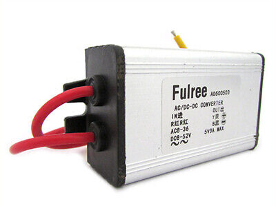 Alimentatore Step Down Convertitore AC-DC o DC-DC 3A Da AC 8-36V DC 8-52V a 5V