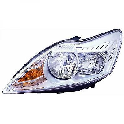 Faro fanale anteriore Sinistro FOCUS 08-11 cromato H1+H7 con motorino reg e
