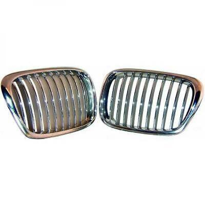 Griglia destra Serie5 E39 01-03 cromata nera